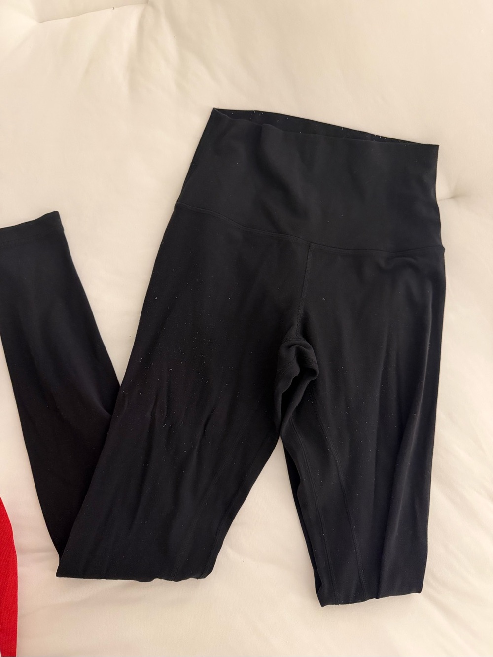 Lulu Black High-Waist Active Leggings